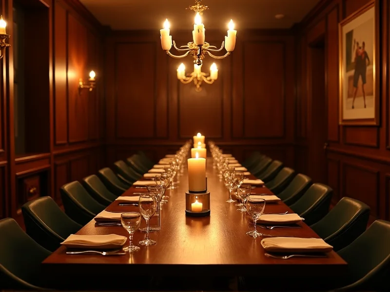 Juniper Table's private dining room, illustrative placeholder